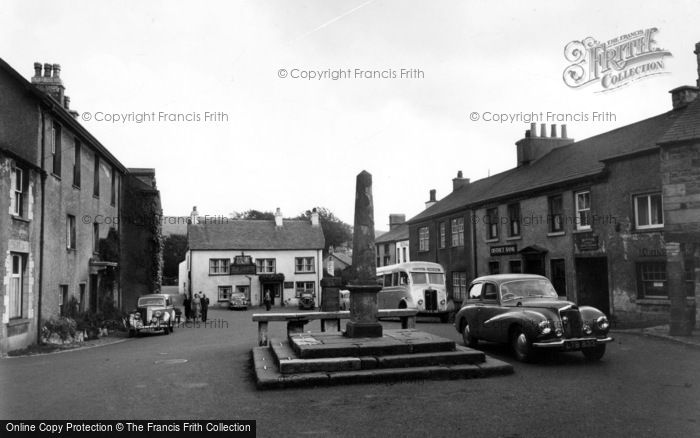 Photo of Cartmel, The Square 1954