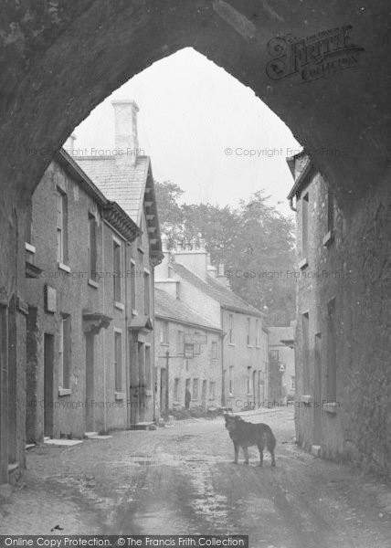 Photo of Cartmel, View Through Priory Gateway 1912