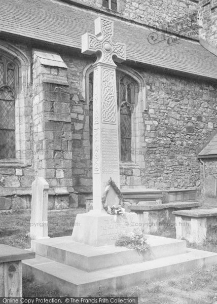 Photo of Cartmel, War Memorial 1921