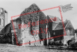 Abbey, Abbot's Chapel 1891, Castle Acre