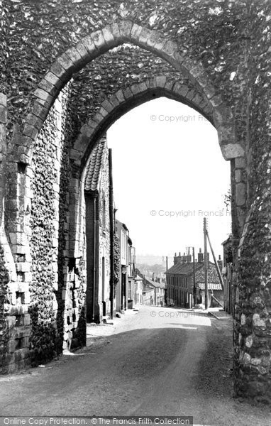 Photo of Castle Acre, Bailey Gate And Bailey Street c.1955