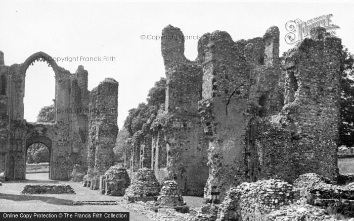 Photo of Castle Acre, The Priory c.1955
