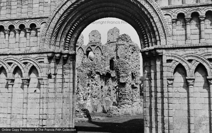 Photo of Castle Acre, The Priory c.1955
