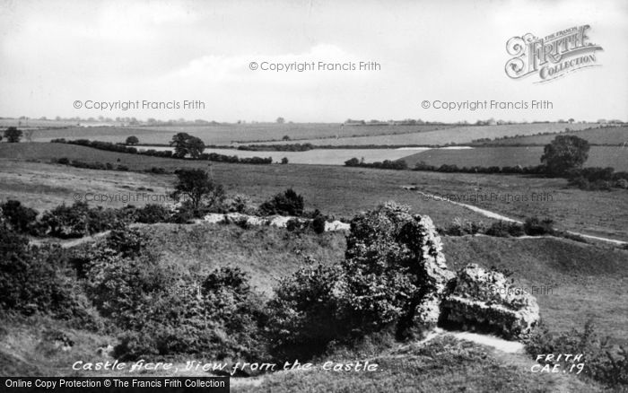Photo of Castle Acre, View From The Castle c.1955