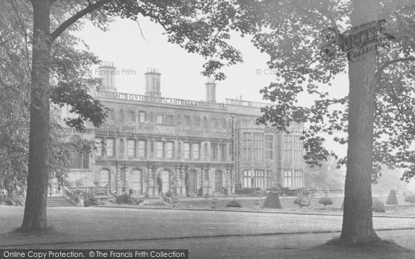 Photo of Castle Ashby, House, The East Side 1953