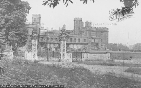 Photo of Castle Ashby, House, The South Front 1953