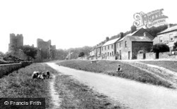 Bolton Castle And The Village 1911, Castle Bolton