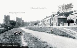 Bolton Castle And The Village 1911, Castle Bolton