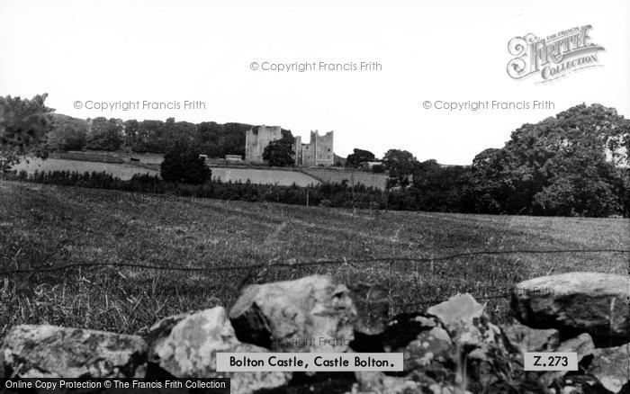 Photo of Castle Bolton, Bolton Castle c.1950