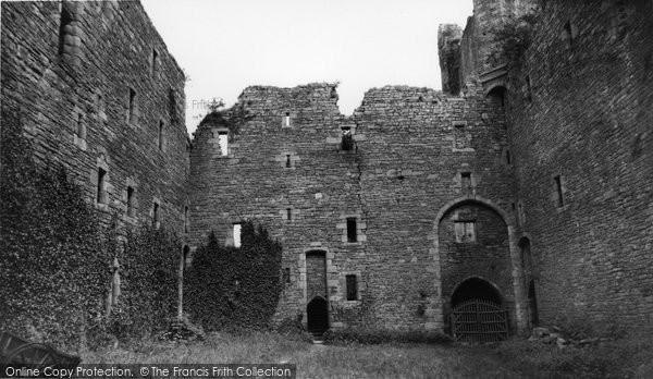 Photo of Castle Bolton, Bolton Castle Courtyard c.1955