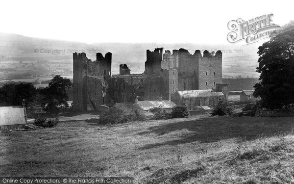 Photo of Castle Bolton, Bolton Castle From The North East 1911