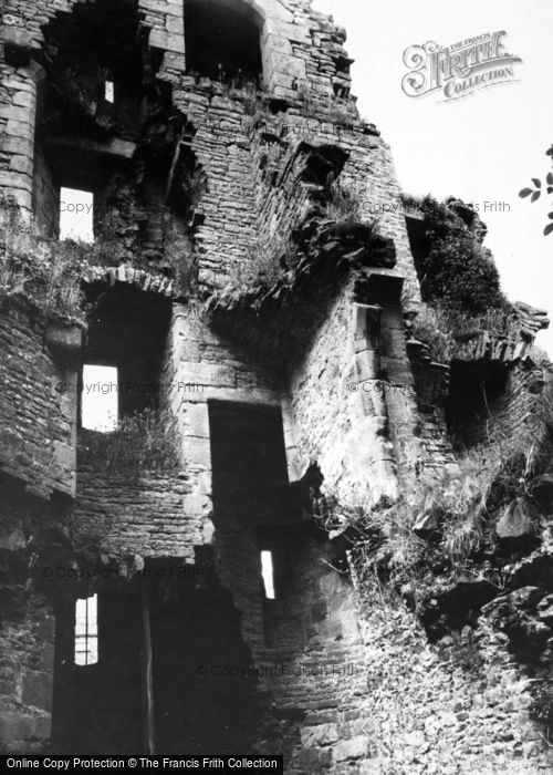 Photo of Castle Bolton, Bolton Castle, Minstrel's Gallery c.1955