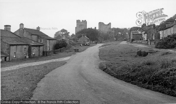 Photo of Castle Bolton, The Village c.1955