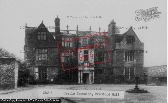 Photo of Castle Bromwich, Bradford Hall c.1965