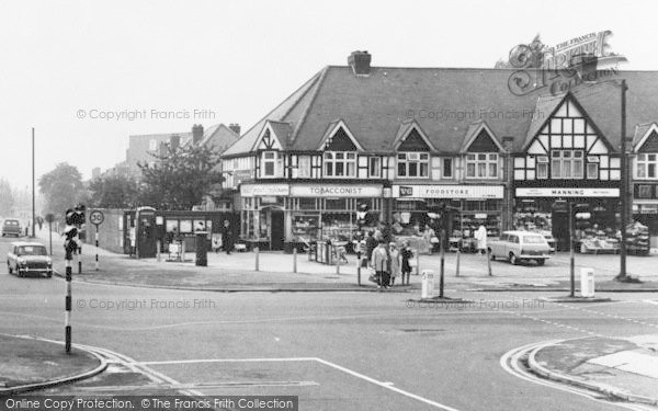 Photo of Castle Bromwich, Hurst Lane Shops c.1965