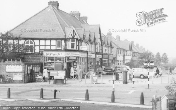 Photo of Castle Bromwich, Shops In Chester Road c.1965