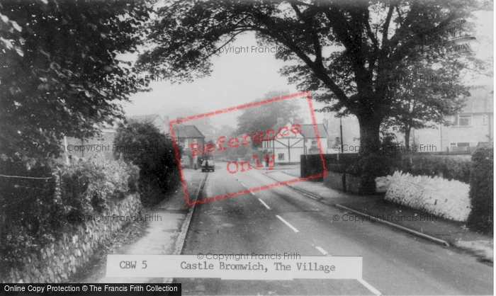 Photo of Castle Bromwich, The Village c.1965