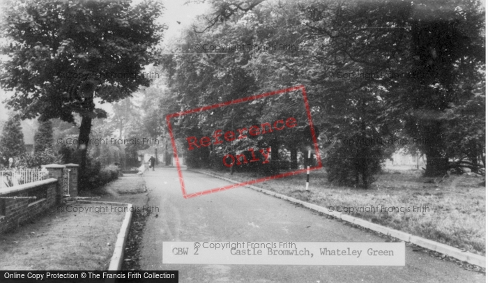Photo of Castle Bromwich, Whateley Green c.1965