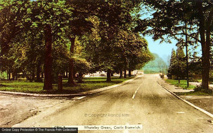 Photo of Castle Bromwich, Whateley Green c.1965