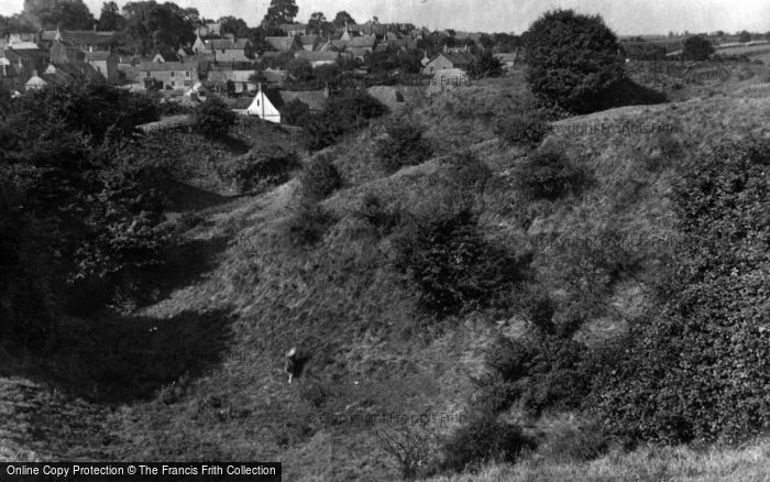 Photo of Castle Bytham, Castle Mound 1953