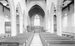 Church Of All Saints,  Interior c.1960, Castle Cary