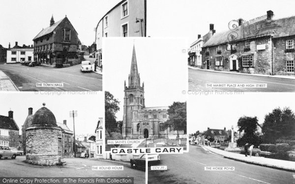 Photo of Castle Cary, Composite c.1965