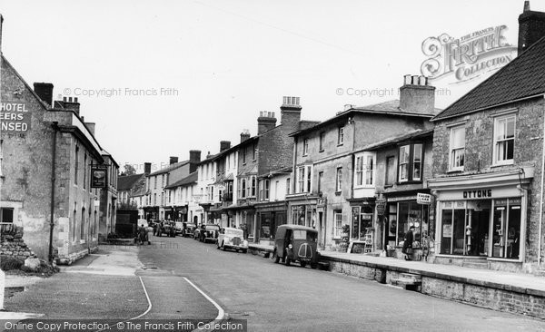 Photo of Castle Cary, Fore Street c.1955