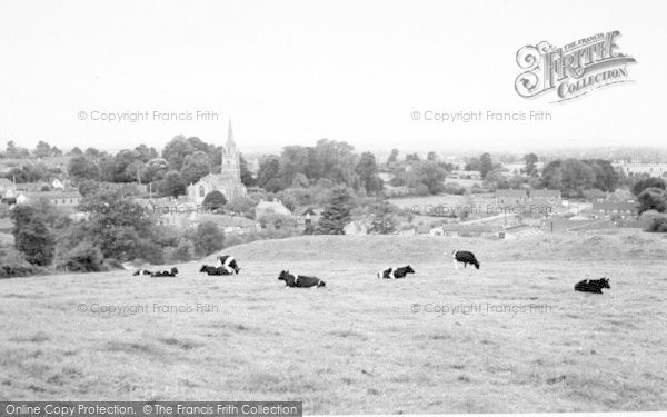 Photo of Castle Cary, General View c.1955