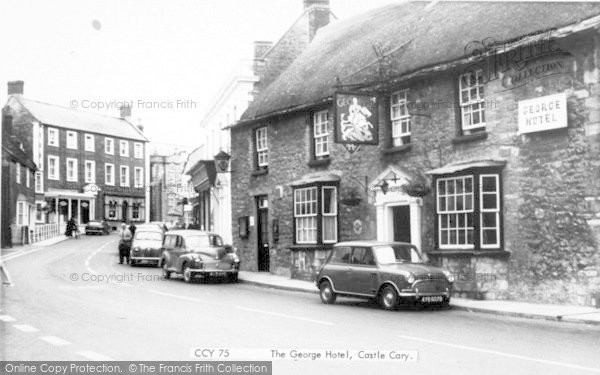 Photo of Castle Cary, George Hotel c.1970