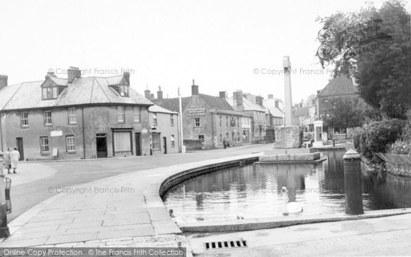 Photo of Castle Cary, The Horse Pond c.1955