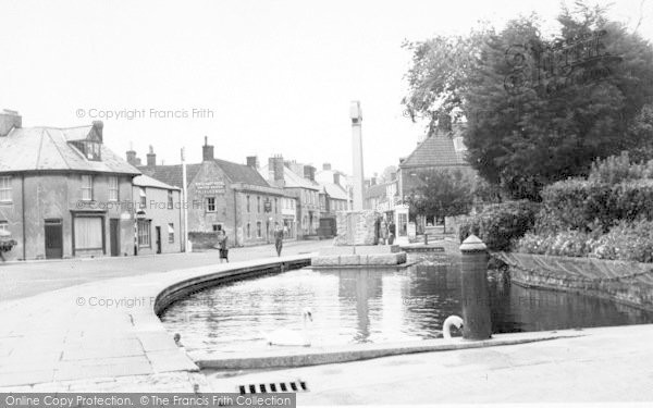 Photo of Castle Cary, The Horse Pond c.1955