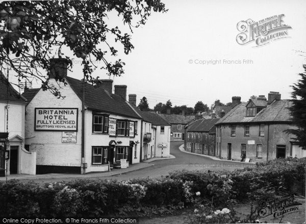 Photo of Castle Cary, The Triangle c.1955