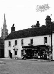 The Triangle Stores c.1955, Castle Cary