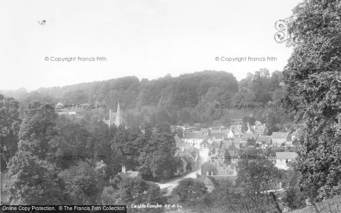 Photo of Castle Combe, 1904