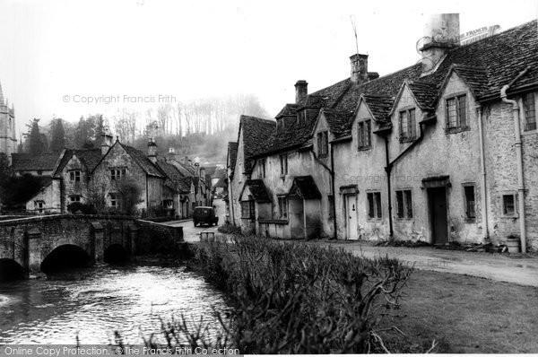 Photo of Castle Combe, c.1955
