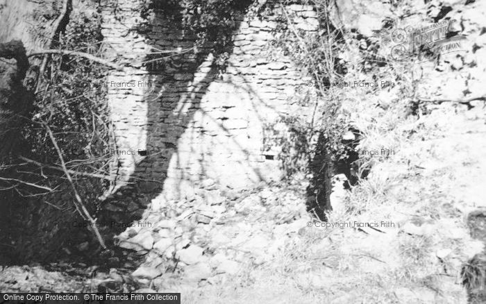 Photo of Castle Combe, Castle Earthworks 1951