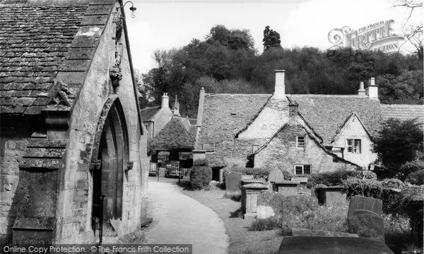 Photo of Castle Combe, Church Path c.1955