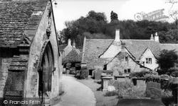 Church Path c.1955, Castle Combe