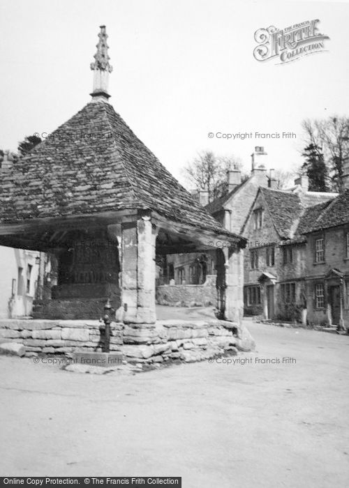 Photo of Castle Combe, Market Cross 1951