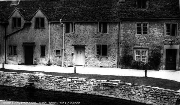 Photo of Castle Combe, Old Cottages c.1965