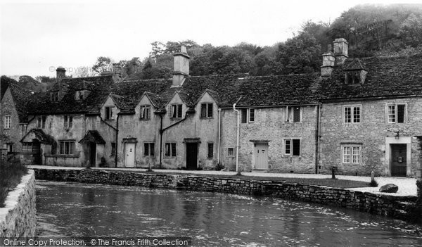 Photo of Castle Combe, River Bybrook c.1965