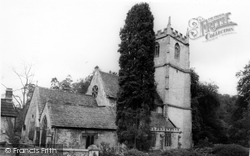 St Andrew's Church c.1965, Castle Combe