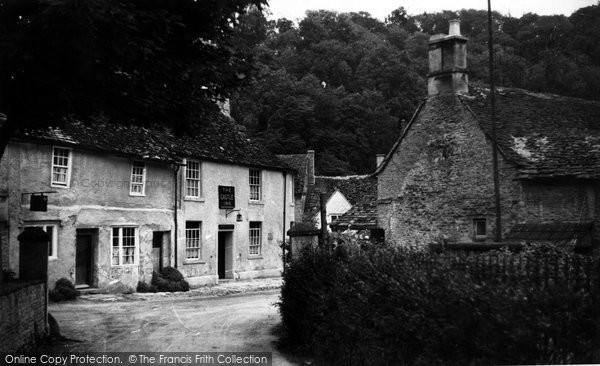 Photo of Castle Combe, The Castle Inn c.1955