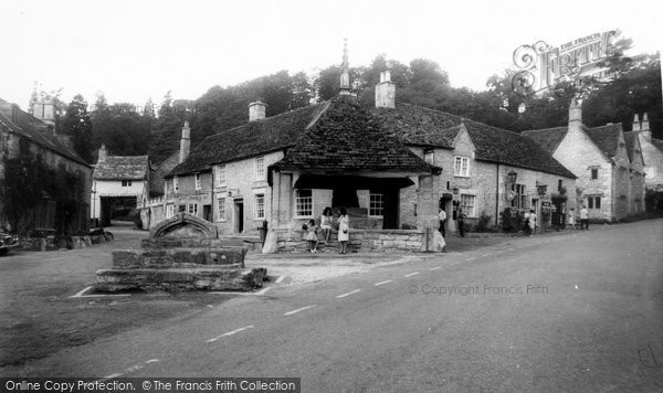 Photo of Castle Combe, The Cross c.1965