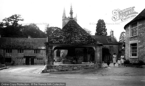 Photo of Castle Combe, The Cross c.1965