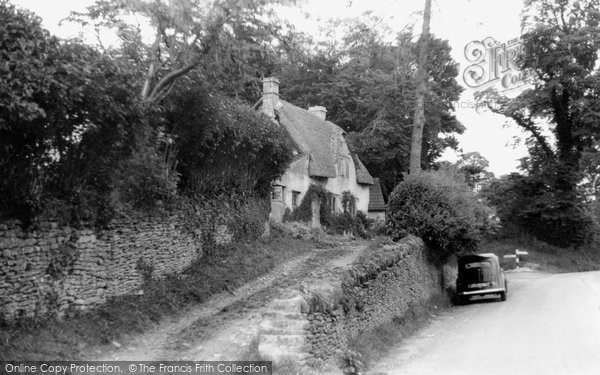 Photo of Castle Combe, The Hill c.1955