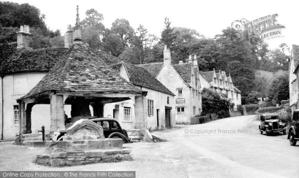 Photo of Castle Combe, The Old Cross c.1950