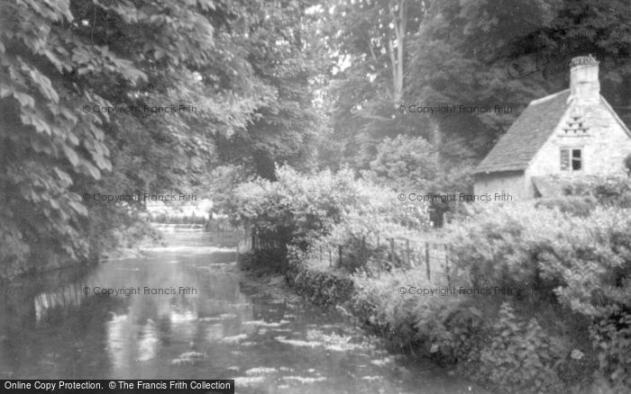Photo of Castle Combe, The River c.1950