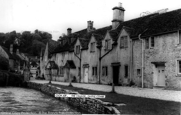Photo of Castle Combe, The Village c.1965