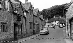 The Village Street c.1955, Castle Combe